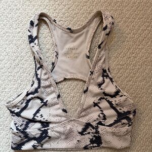 Varley snake pattern Sports Bra
